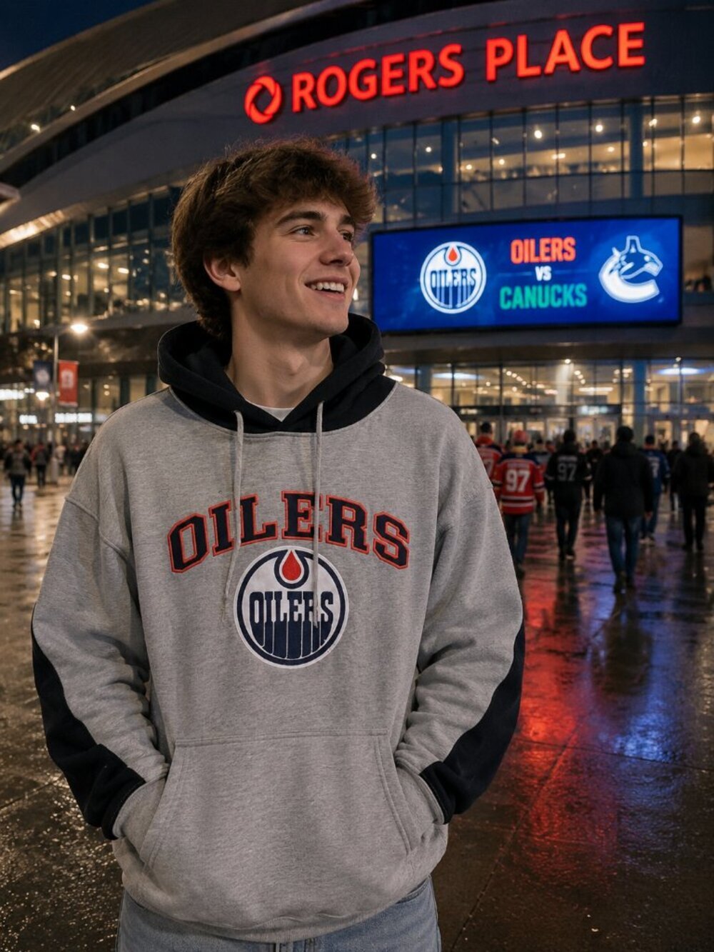 Edmonton Oilers NHL Hoodie (XL)